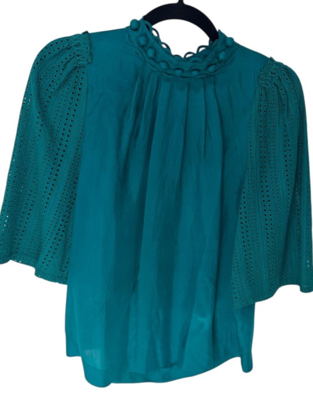 Phillip Lim Teal Silk Blouse